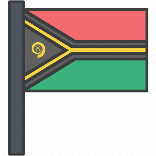 Country, flag, vanuatu, national icon - Download on Iconfinder