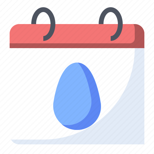 Calendar, chicken, egg, food icon - Download on Iconfinder