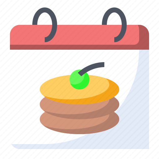 Cake, calendar, food, pancake, pastry icon - Download on Iconfinder