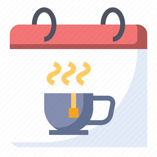 Calendar, coffee, food, tea icon - Download on Iconfinder