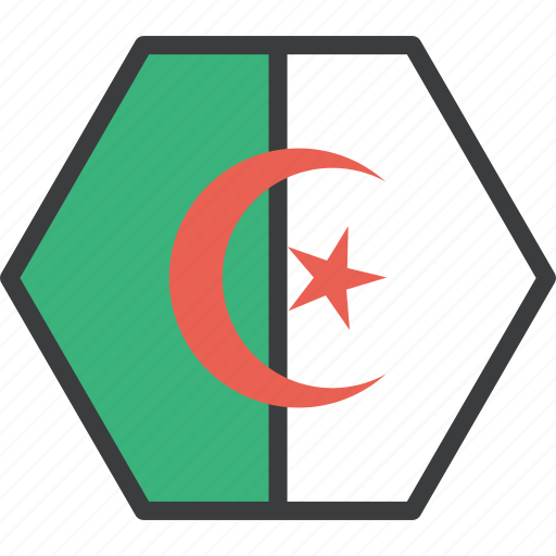 African, algeria, algerian, country, flag icon - Download on Iconfinder