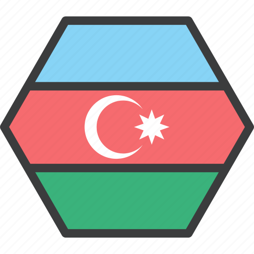 Asian, azerbaijan, country, flag icon - Download on Iconfinder