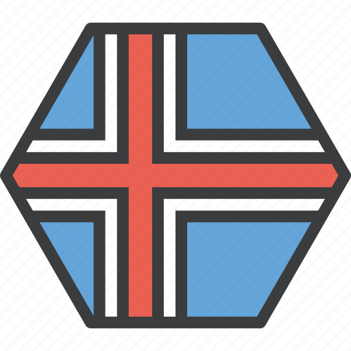 Country, european, flag, iceland, icelandic icon - Download on Iconfinder