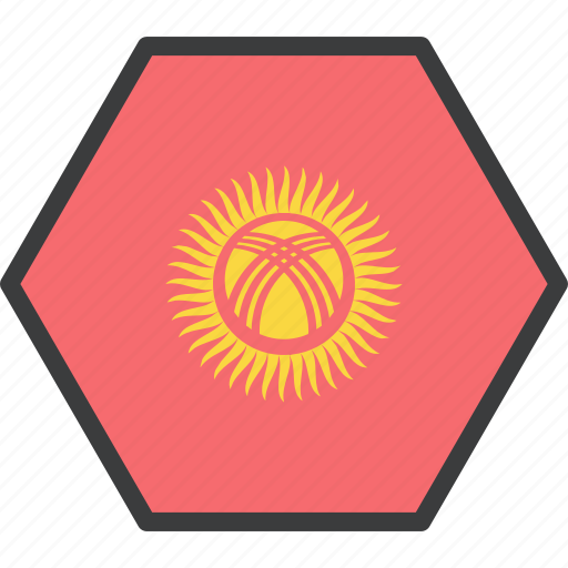 Asian, country, flag, kyrgyzstan icon - Download on Iconfinder