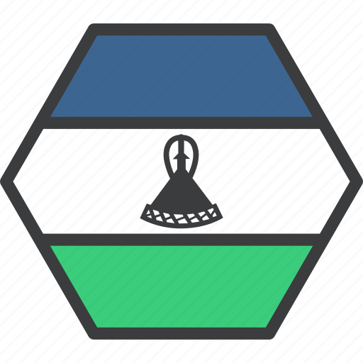 African, country, flag, lesotho icon - Download on Iconfinder