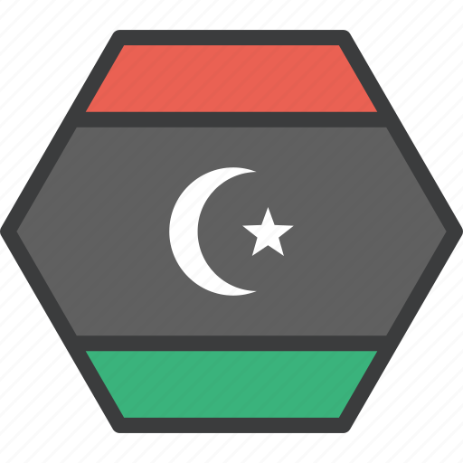 African, country, flag, libya, libyan icon - Download on Iconfinder