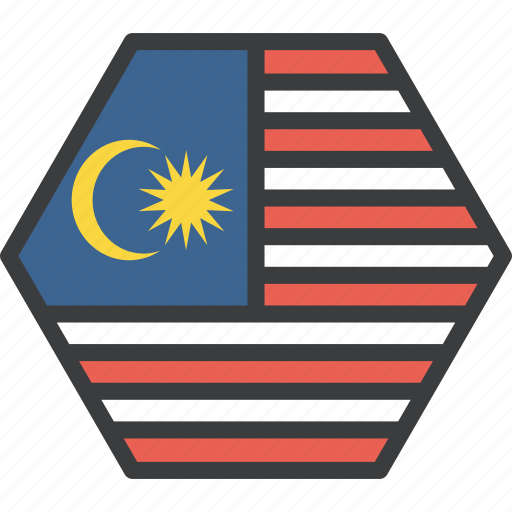 Asian, country, flag, malay, malaysia, malaysian icon - Download on Iconfinder