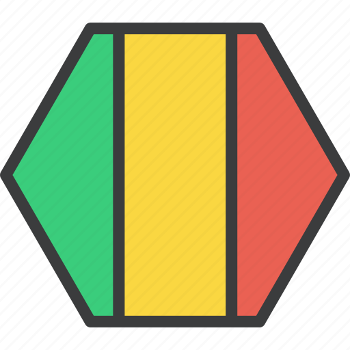 African, country, flag, mali icon - Download on Iconfinder