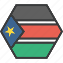 african, country, flag, south, sudan