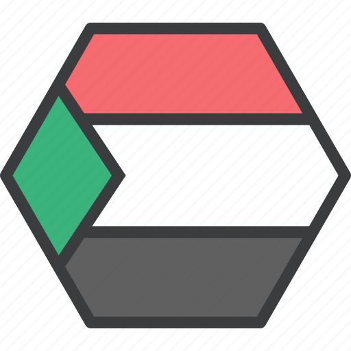 African, country, flag, sudan icon - Download on Iconfinder
