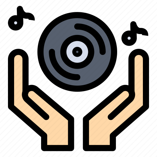 Club, dj, hand, music, party icon - Download on Iconfinder