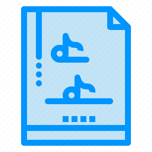 Document, file, multimedia, music icon - Download on Iconfinder