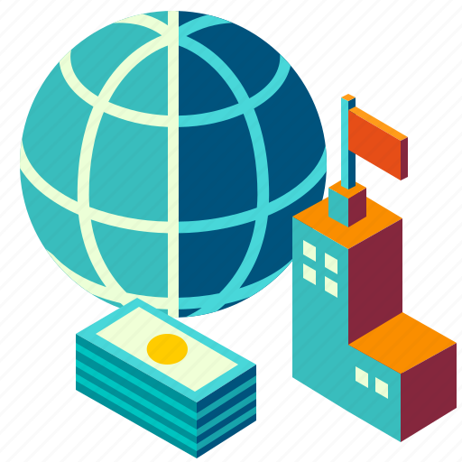 Commerce, company, enterprise, funds, global, international business, international management icon - Download on Iconfinder