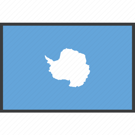 Antarctic, antarctica, continent, country, flag, treaty icon - Download on Iconfinder