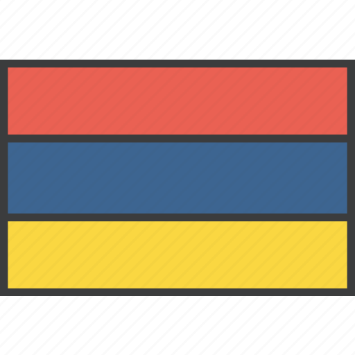 Armenia, armenian, country, european, flag icon - Download on Iconfinder