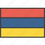 armenia, armenian, country, european, flag 
