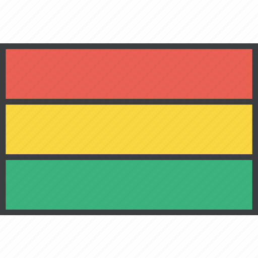 Bolivia, bolivian, country, flag icon - Download on Iconfinder