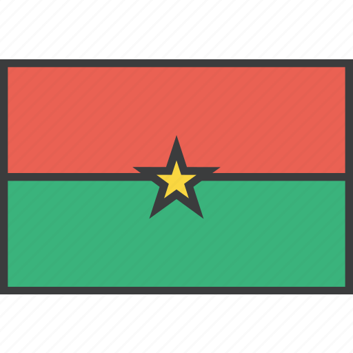 African, burkina, country, faso, flag icon - Download on Iconfinder