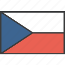 country, czech, european, flag, republic