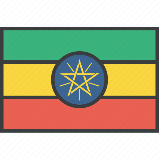 African, country, ethiopia, ethiopian, flag icon - Download on Iconfinder