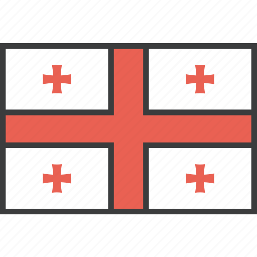 Country, european, flag, georgia, georgian icon - Download on Iconfinder