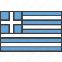 country, european, flag, greece, greek