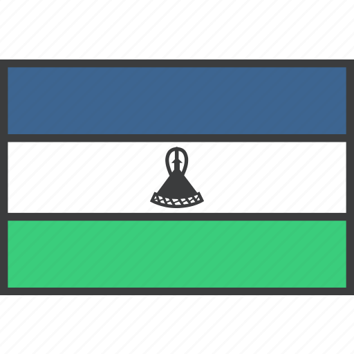 African, country, flag, lesotho icon - Download on Iconfinder