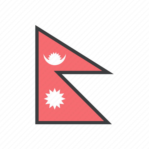 Asian, country, flag, nepal, nepali icon - Download on Iconfinder
