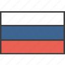 country, european, flag, russia, russian