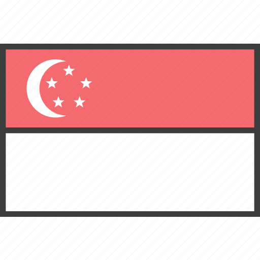 Asian, country, flag, singapore, singaporean icon - Download on Iconfinder