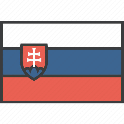 Country, european, flag, slovakia, slovakian icon - Download on Iconfinder