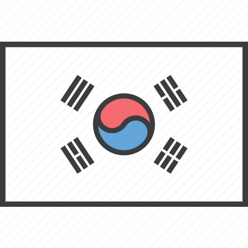 Asian, country, flag, korea, korean, south icon - Download on Iconfinder