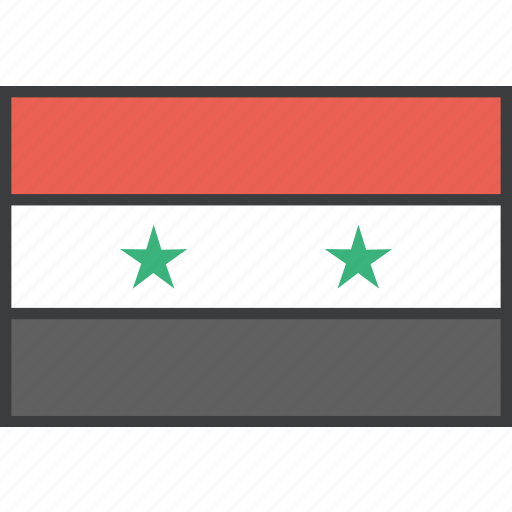 Asian, country, flag, syria, syrian icon - Download on Iconfinder