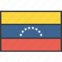 country, flag, venezuela, venezuelan