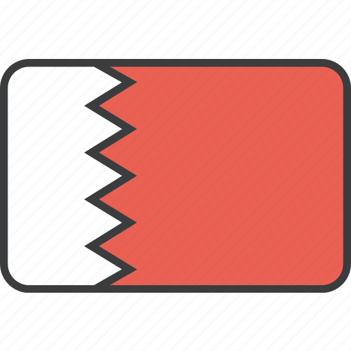 Asian, bahrain, bahraini, country, flag, national icon - Download on Iconfinder