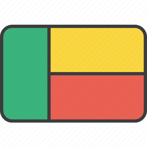 African, benin, country, flag, beninese, national icon - Download on Iconfinder