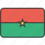 african, burkina, country, faso, flag, national 