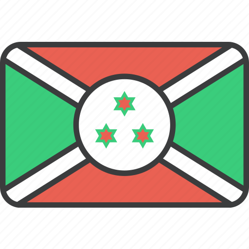 African, burundi, country, flag, national icon - Download on Iconfinder