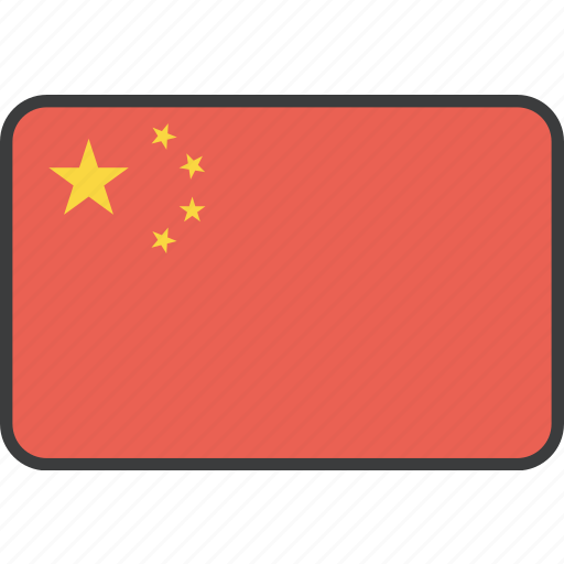 Asian, china, chinese, country, flag, national icon - Download on Iconfinder