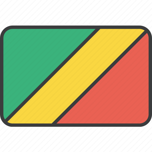 African, congo, country, flag, national icon - Download on Iconfinder
