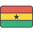 african, country, flag, ghana, ghanaian, national