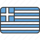 country, european, flag, greece, greek, national