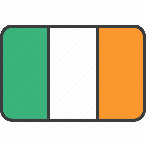 Country, european, flag, ireland, irish, national icon - Download on Iconfinder