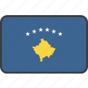country, european, flag, kosovan, kosovo, national