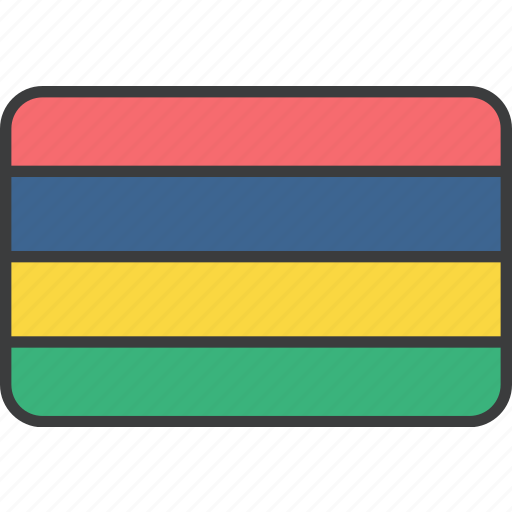 African, country, flag, mauritius, national icon - Download on Iconfinder