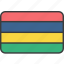 african, country, flag, mauritius, national 
