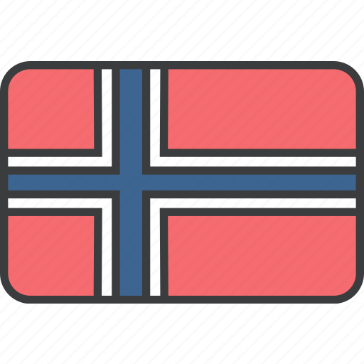Country, european, flag, norwageian, norway, national icon - Download on Iconfinder