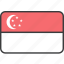 asian, country, flag, singapore, singaporean, national 