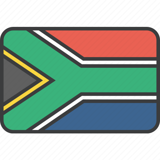 Africa, african, country, flag, south, national icon - Download on Iconfinder