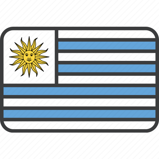 Country, flag, uruguay, national, uruguayan icon - Download on Iconfinder